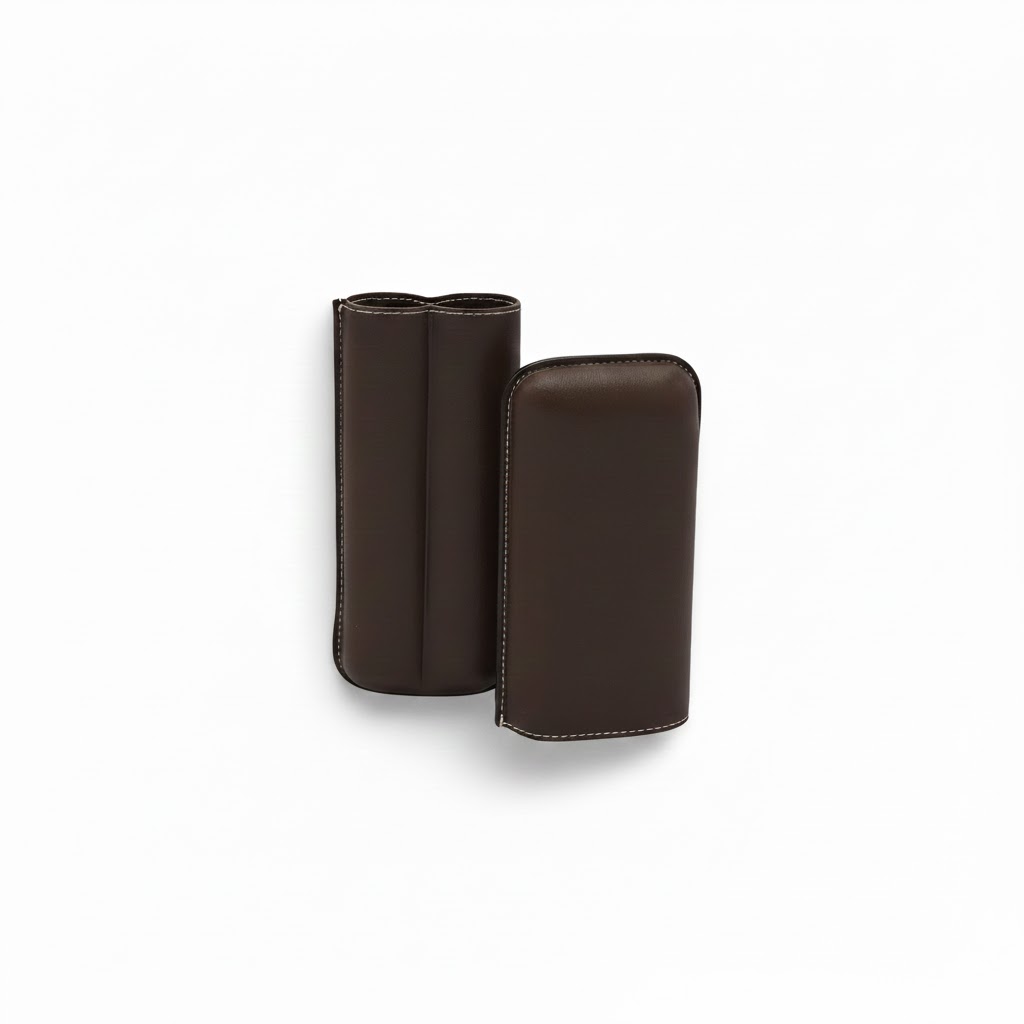 Cigar Case - Recife Chesterfield Culture Hot Chocolate - 2 Cigars