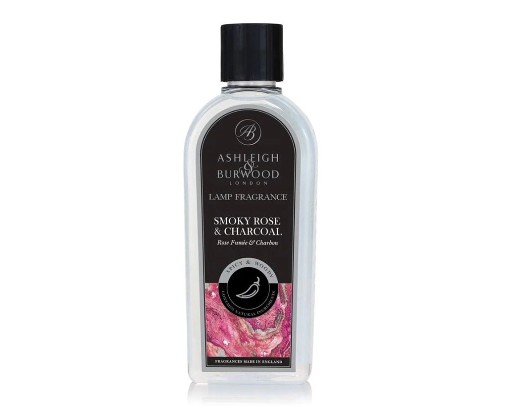Lamp Fragrance - Ashleigh & Burwood Smoky Rose & Charcoal - 500Ml